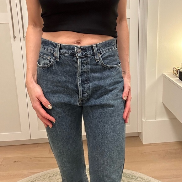 Cropped Agolde Jeans - Picture 3 of 6